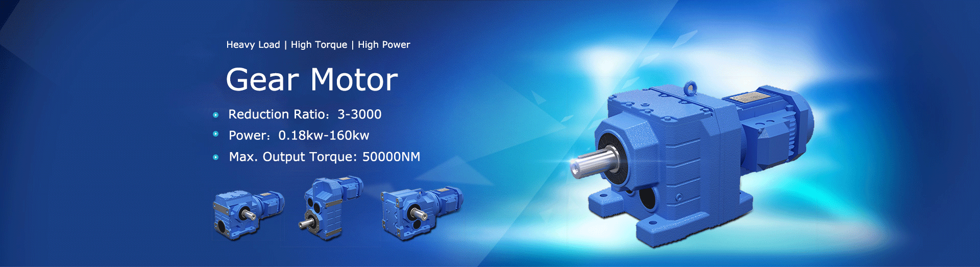 high power gear motor